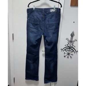 Calvin Klein Mens Dark Wash Modern Boot Jeans 31x 33‎